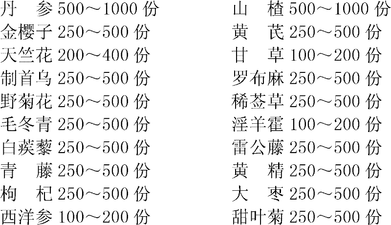 Health care medicament and preparation method thereof