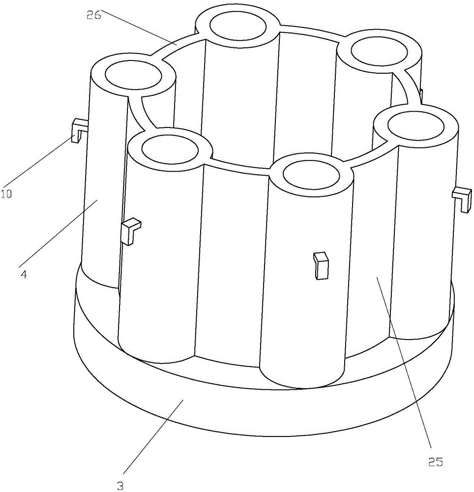 Device for placing cold beverages on dune buggy