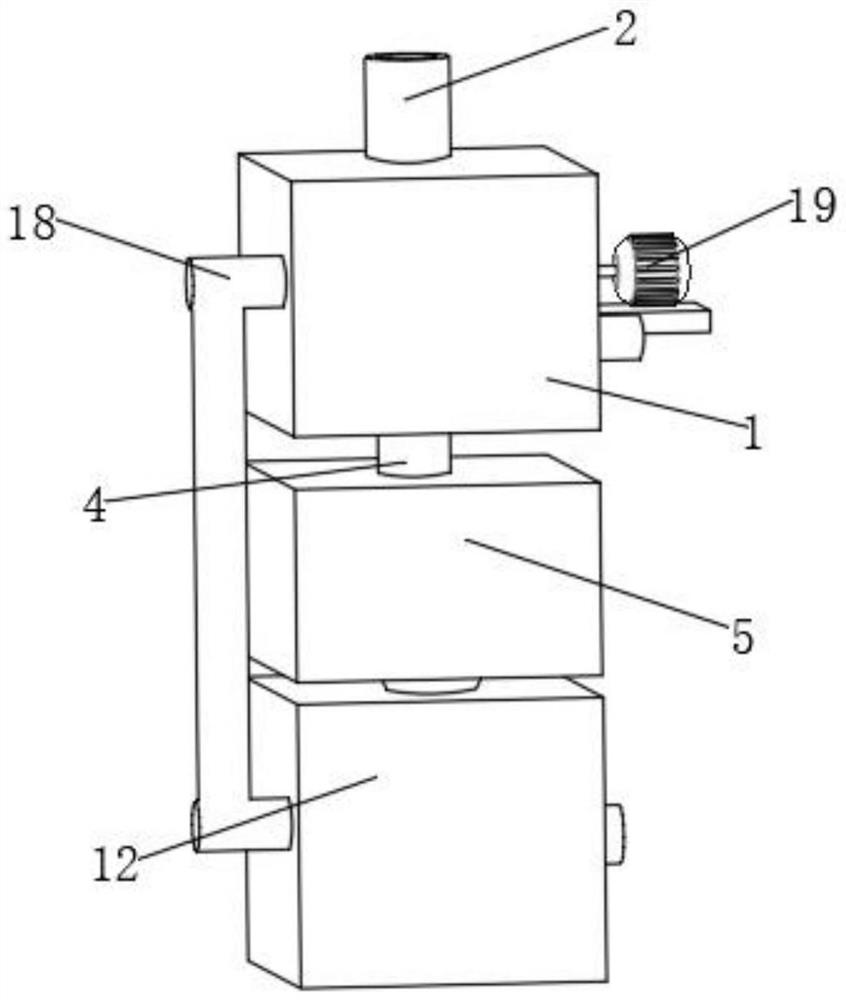 High-temperature dust and waste gas purification equipment with cooling and filtering functions