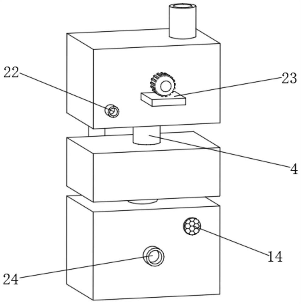 High-temperature dust and waste gas purification equipment with cooling and filtering functions