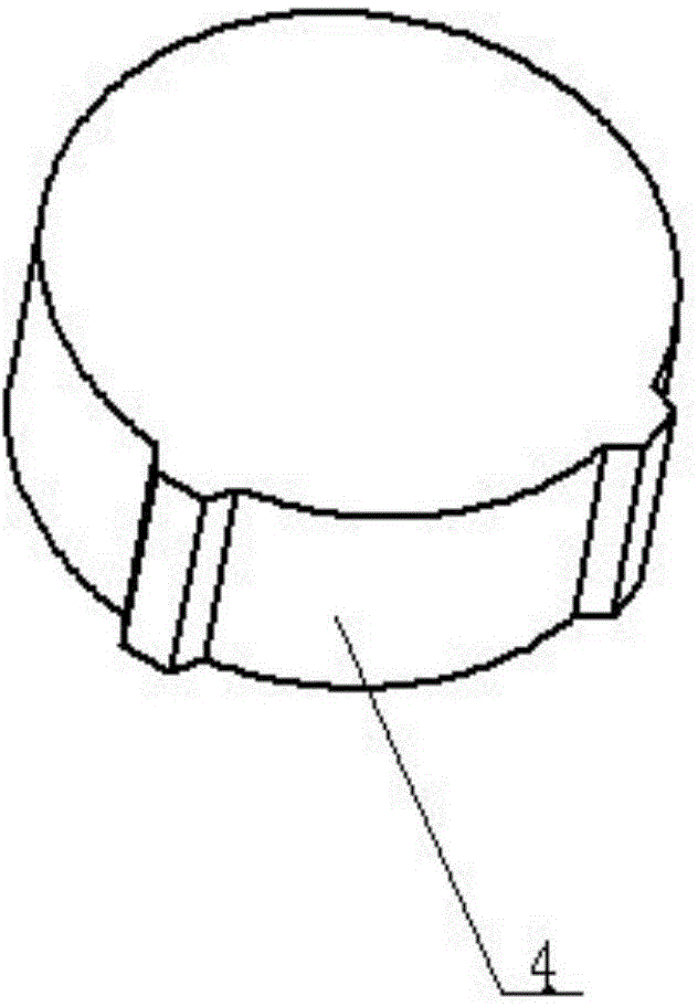 A super-high annular sand core positioning method