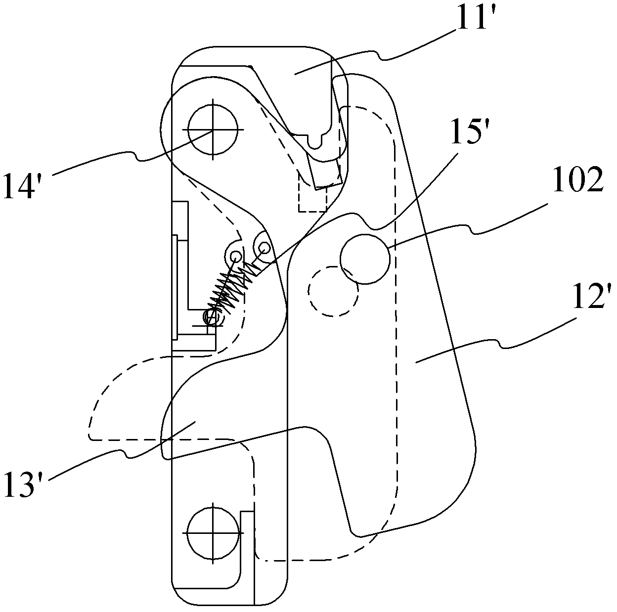 Safe falling protector for vertical ladder