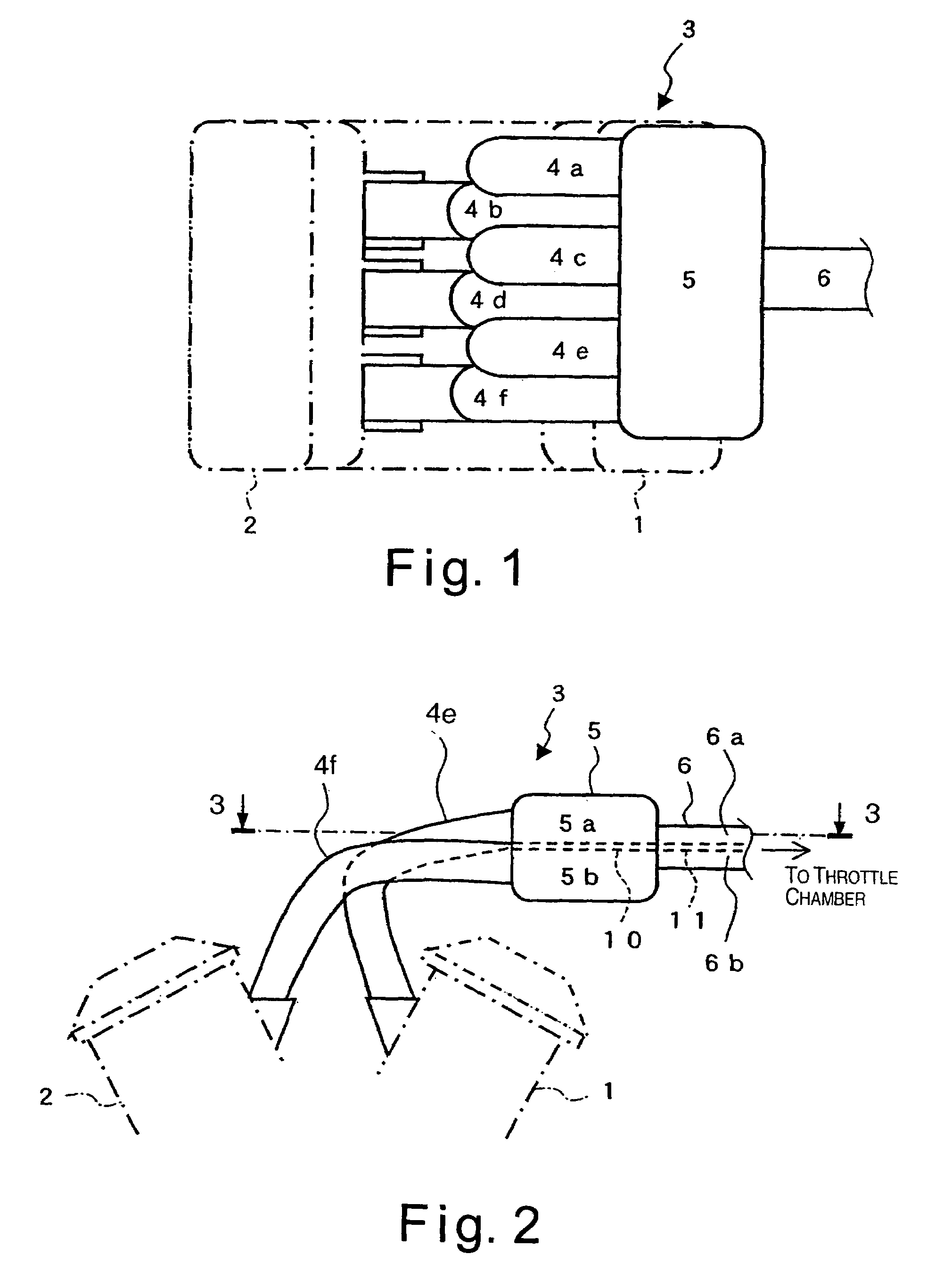 Engine air intake device