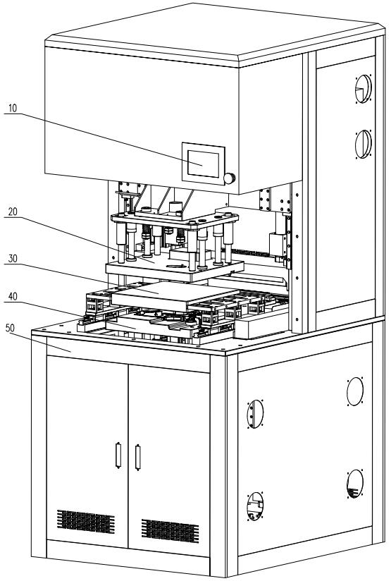 Manifold welding machine