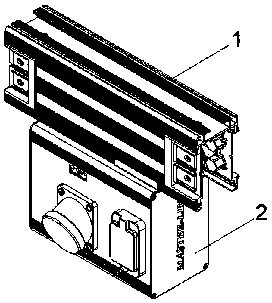 Safety type bus duct digital system