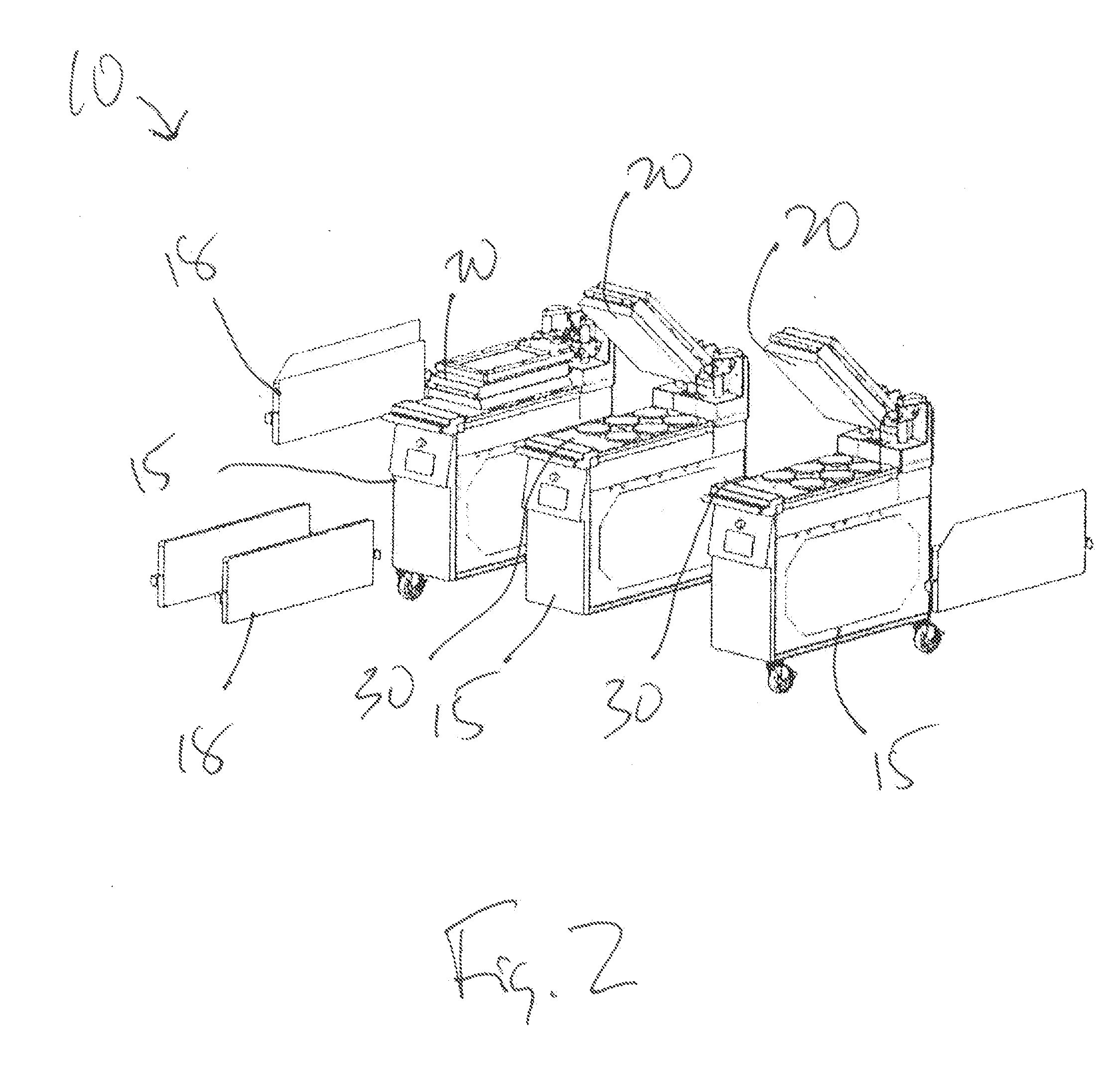 Modular two-sided grill