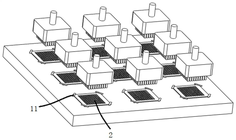 Silicon wafer surface pattern etching equipment and processing method thereof