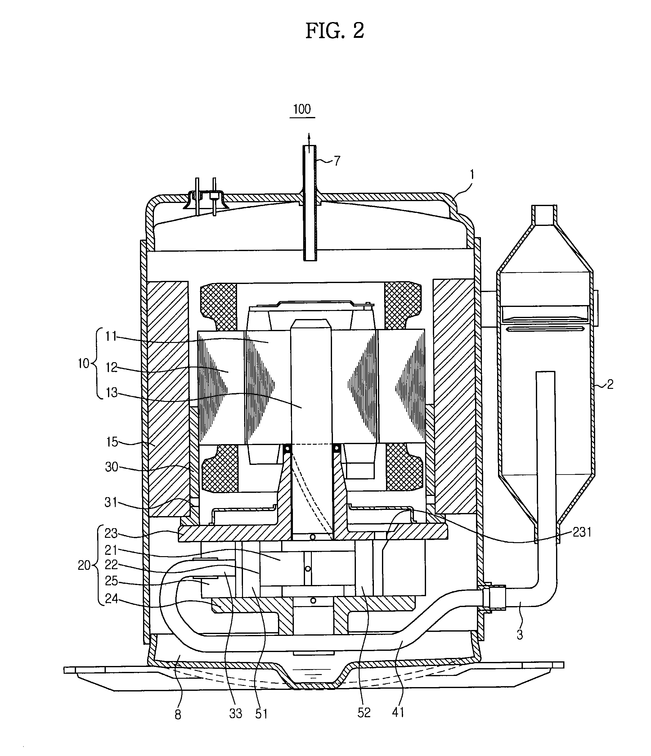 Rotary compressor and manufacturing method thereof