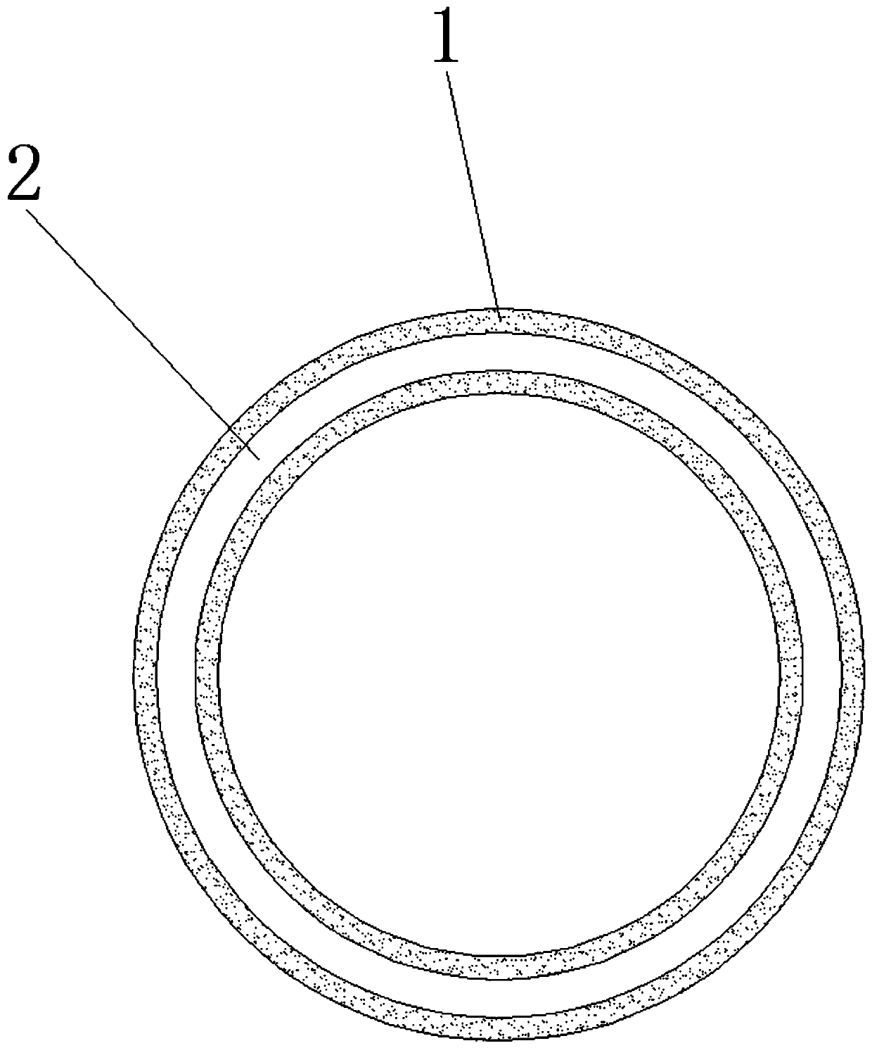 Joint synovial membrane biopsy needle structure and usage method thereof