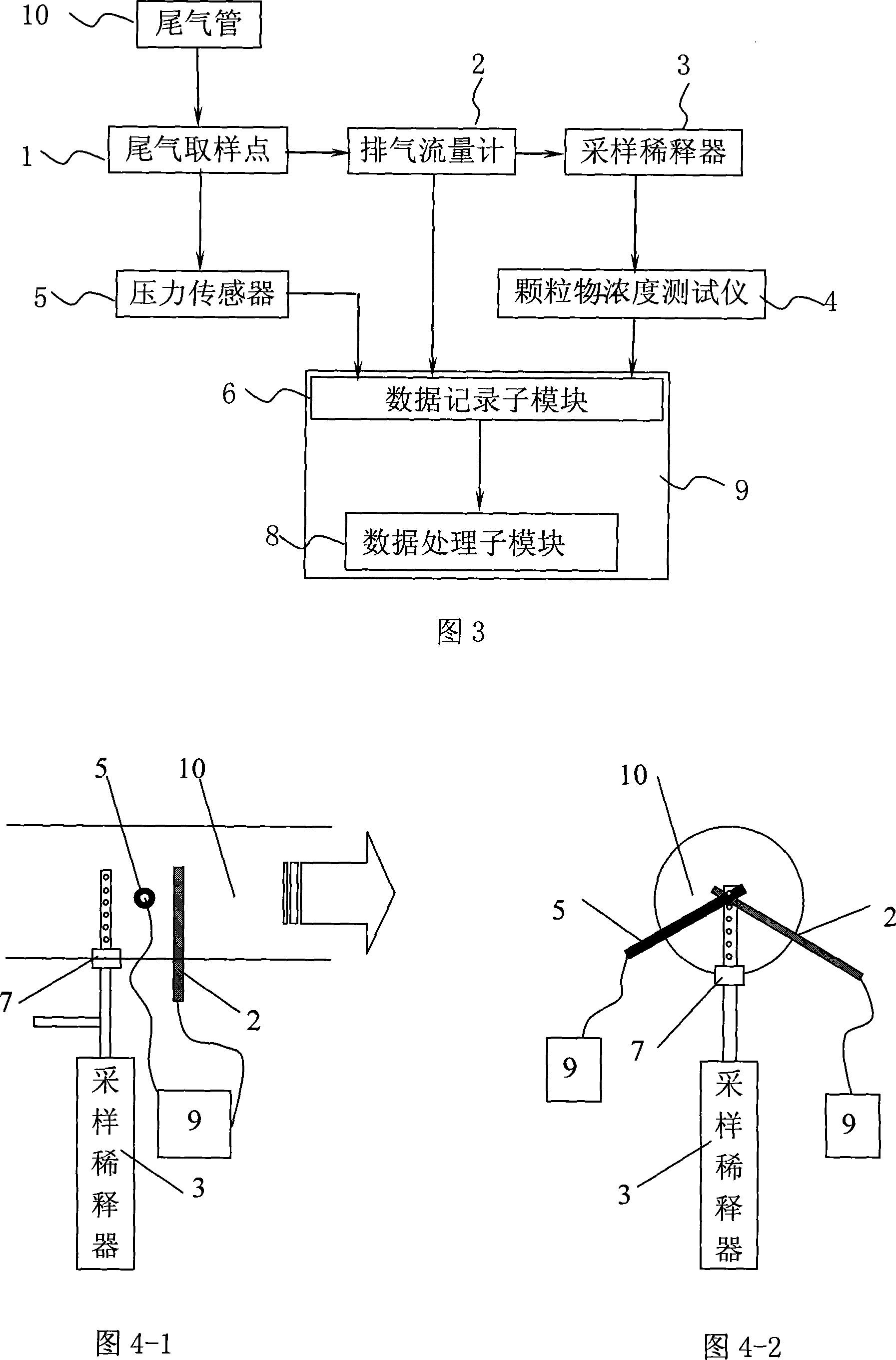 Devices and methods for measuring granular material discharged by vehicle