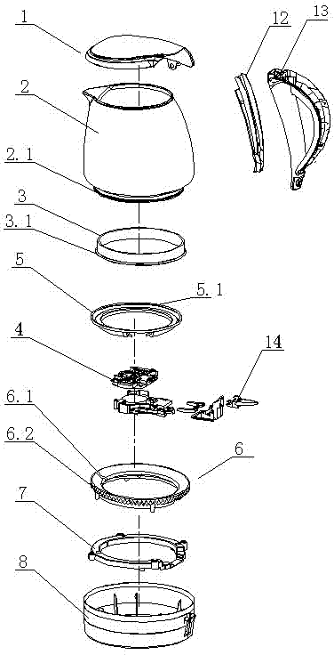 Glass kettle