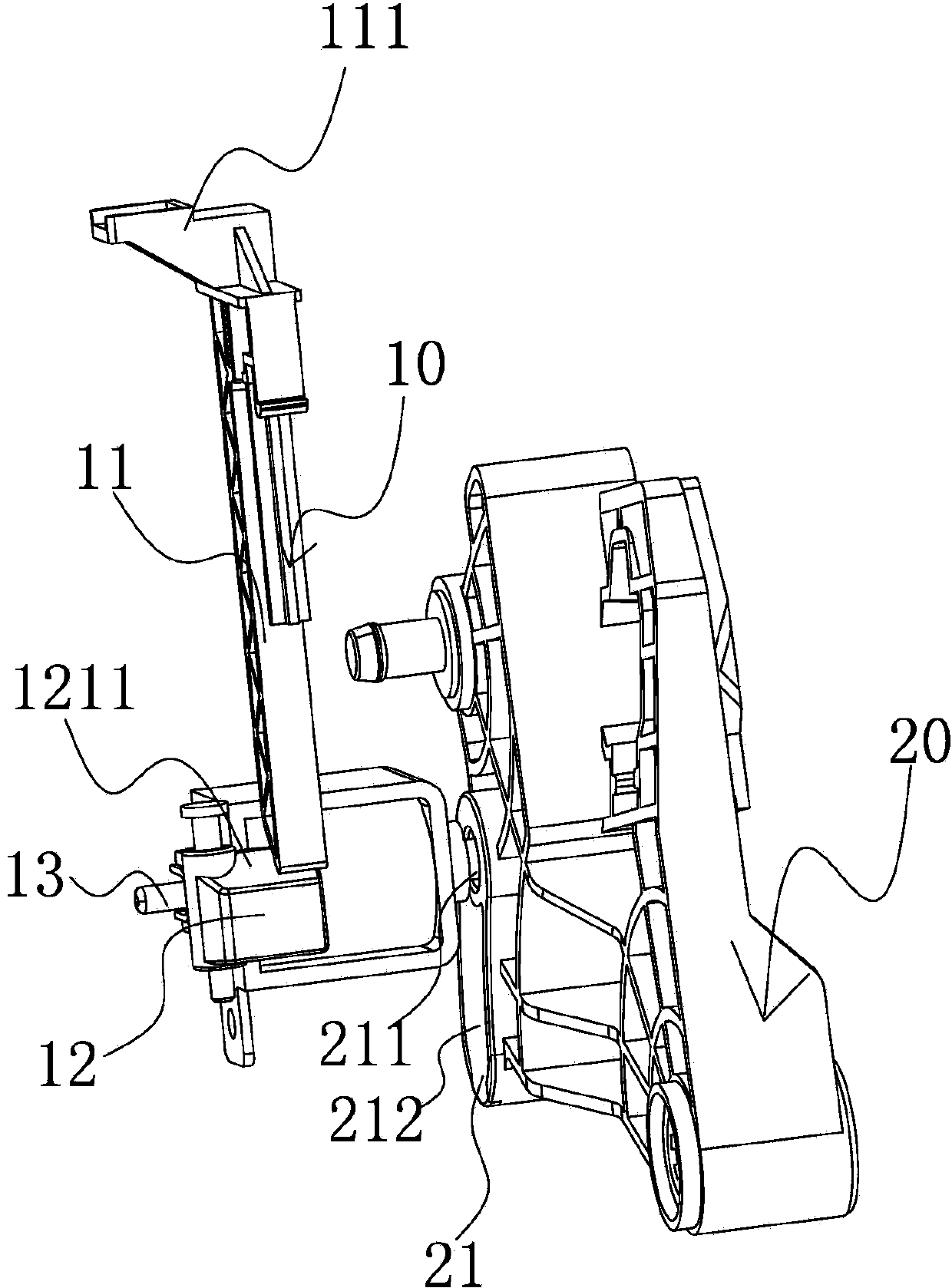 Automatic automobile gear shifter