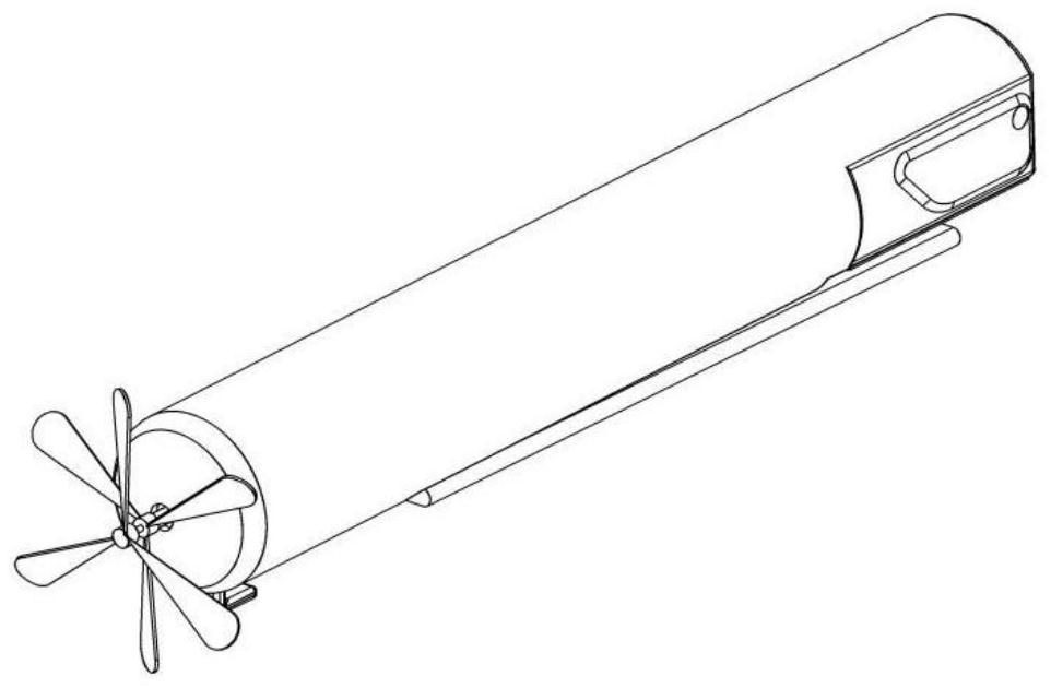 Self-charging tail-sitting type unmanned aerial vehicle adaptive to launch canister