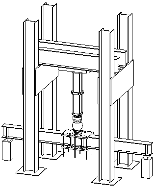 Spatial loading system and method suitable for flexural-torsional instability