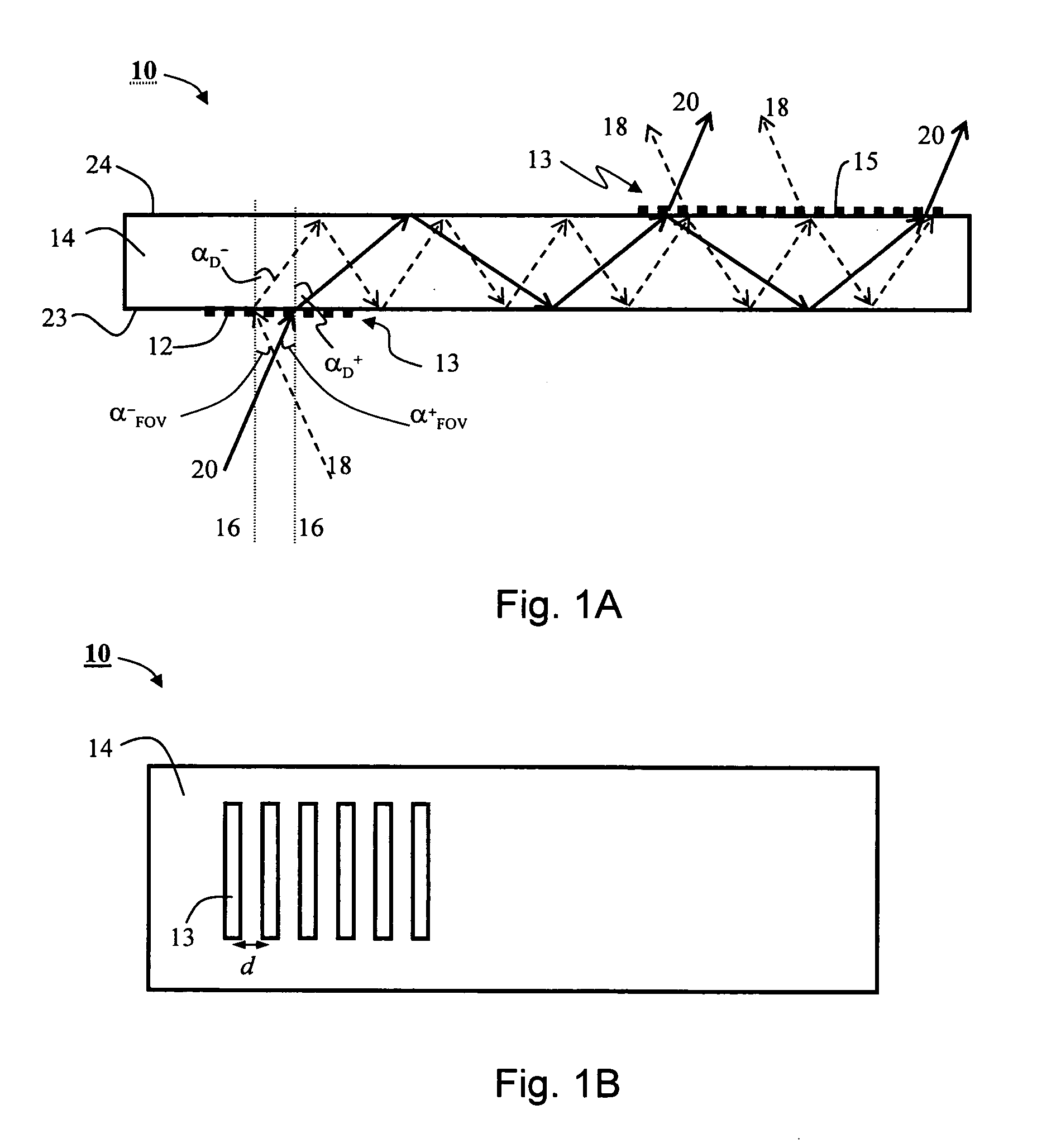 Diffractive optical relay and method for manufacturing the same