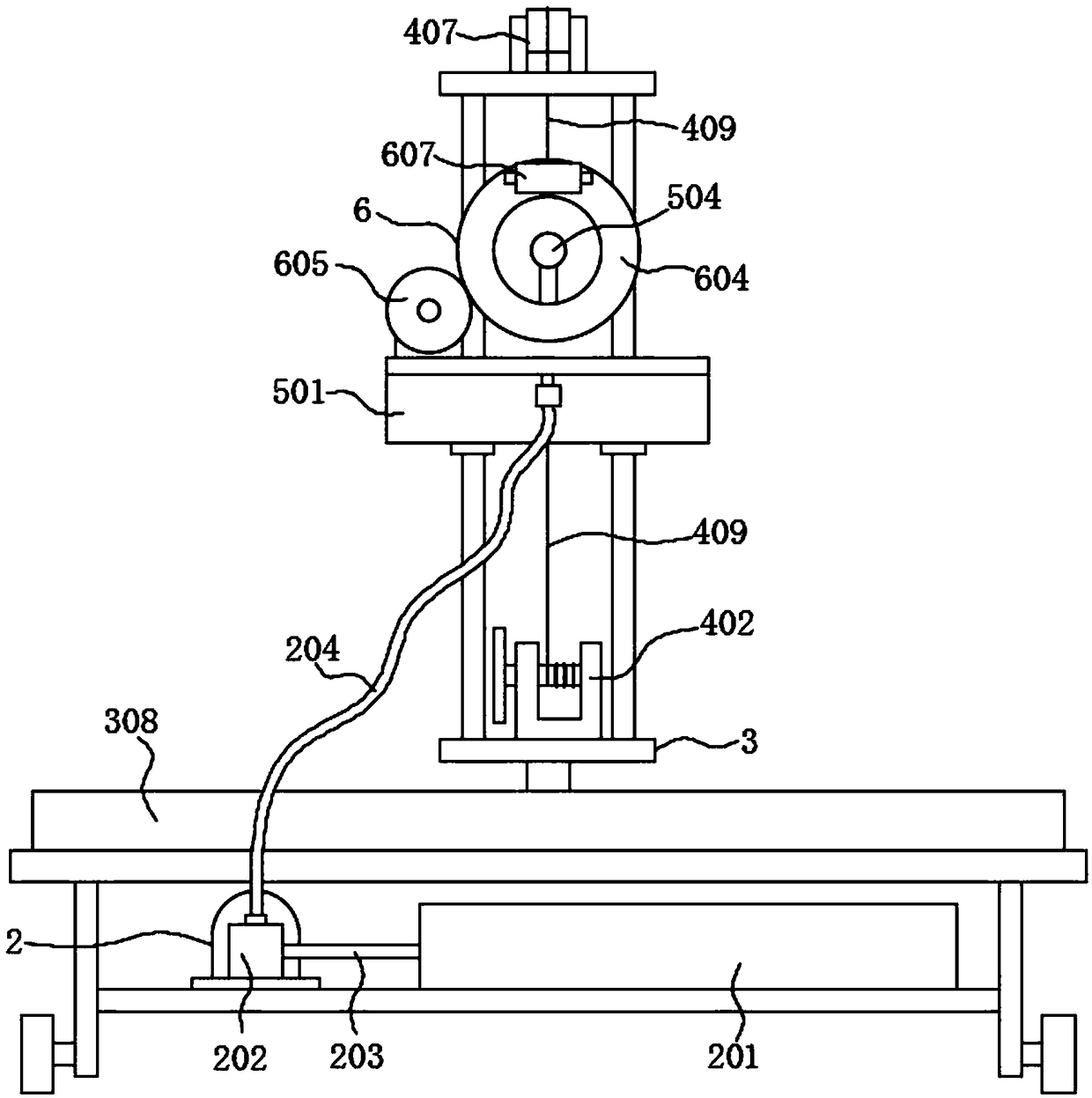 Wall spraying device for building decoration and method thereof