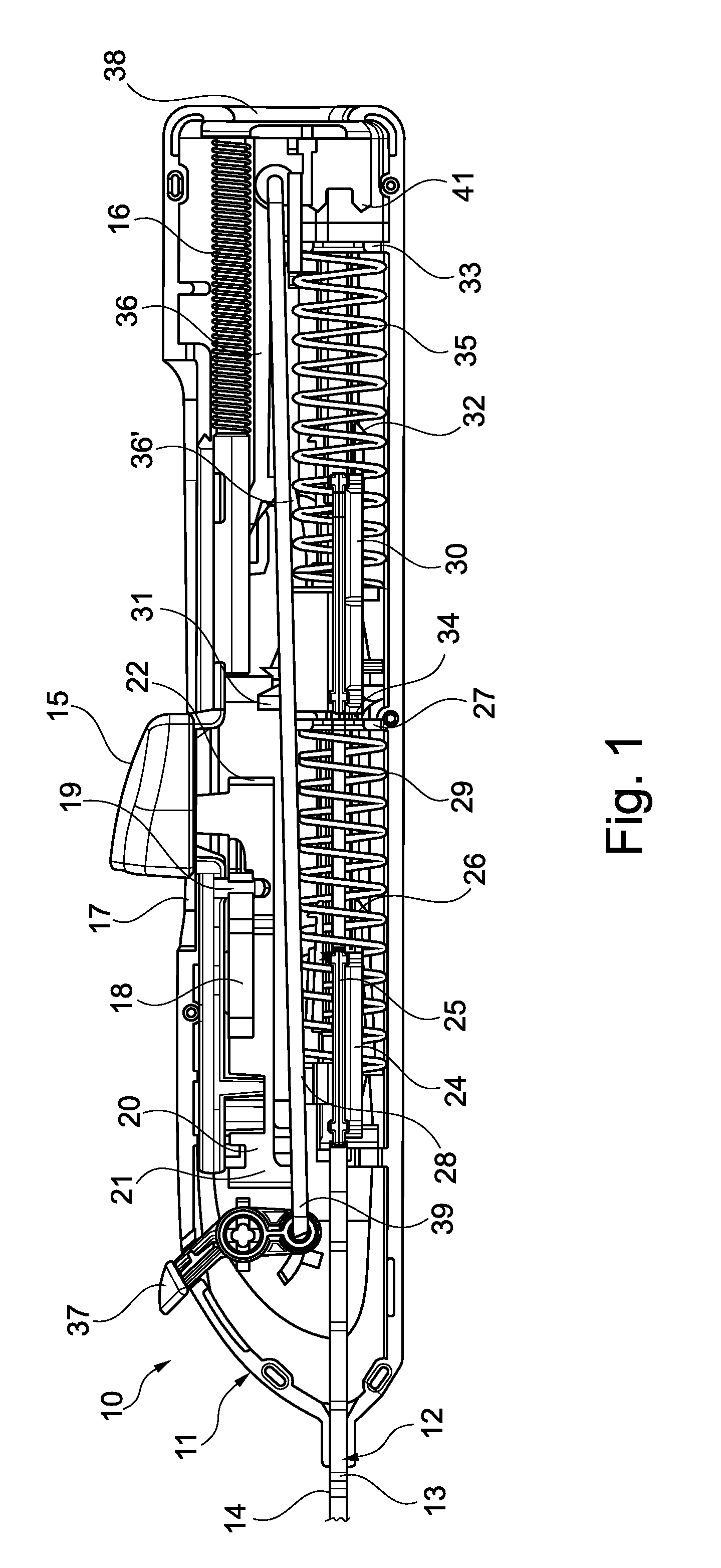 Device for taking at least one sample of tissue