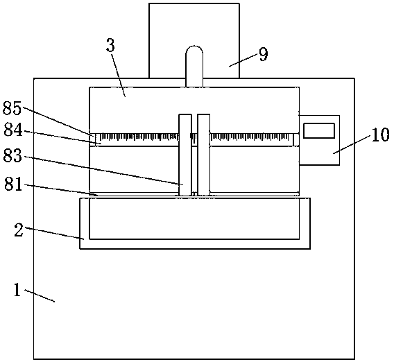 Printing ink drying device of cigarette case printer