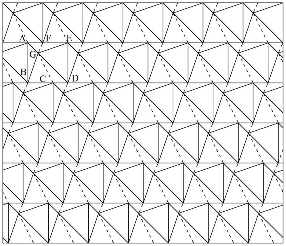 Foldable and unfoldable structure based on rectangular six-fold paper folding unit