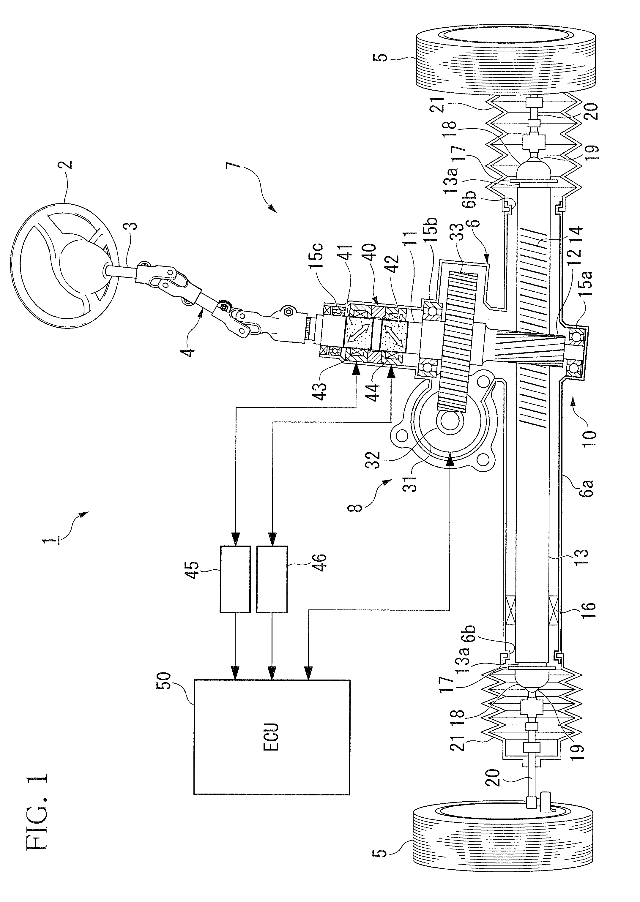 Motor control device and electric steering system