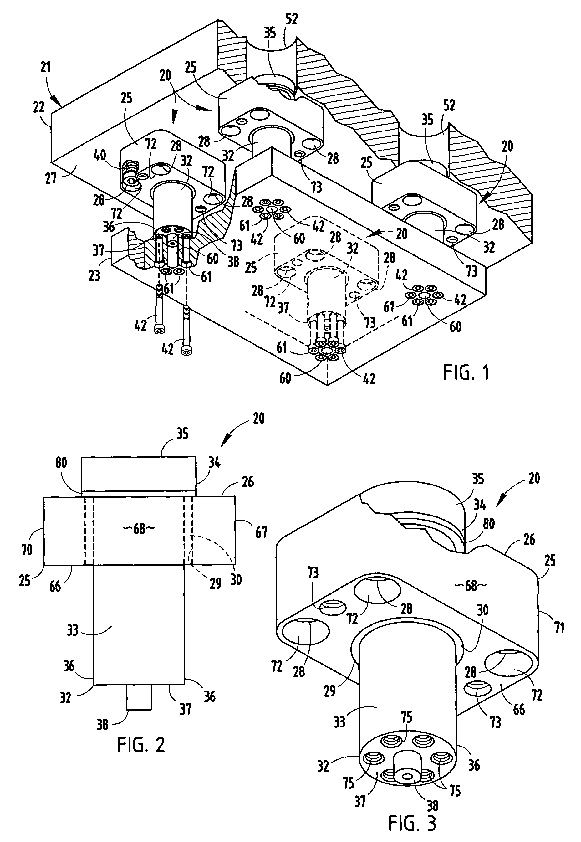 Guided keeper assembly and method for metal forming dies