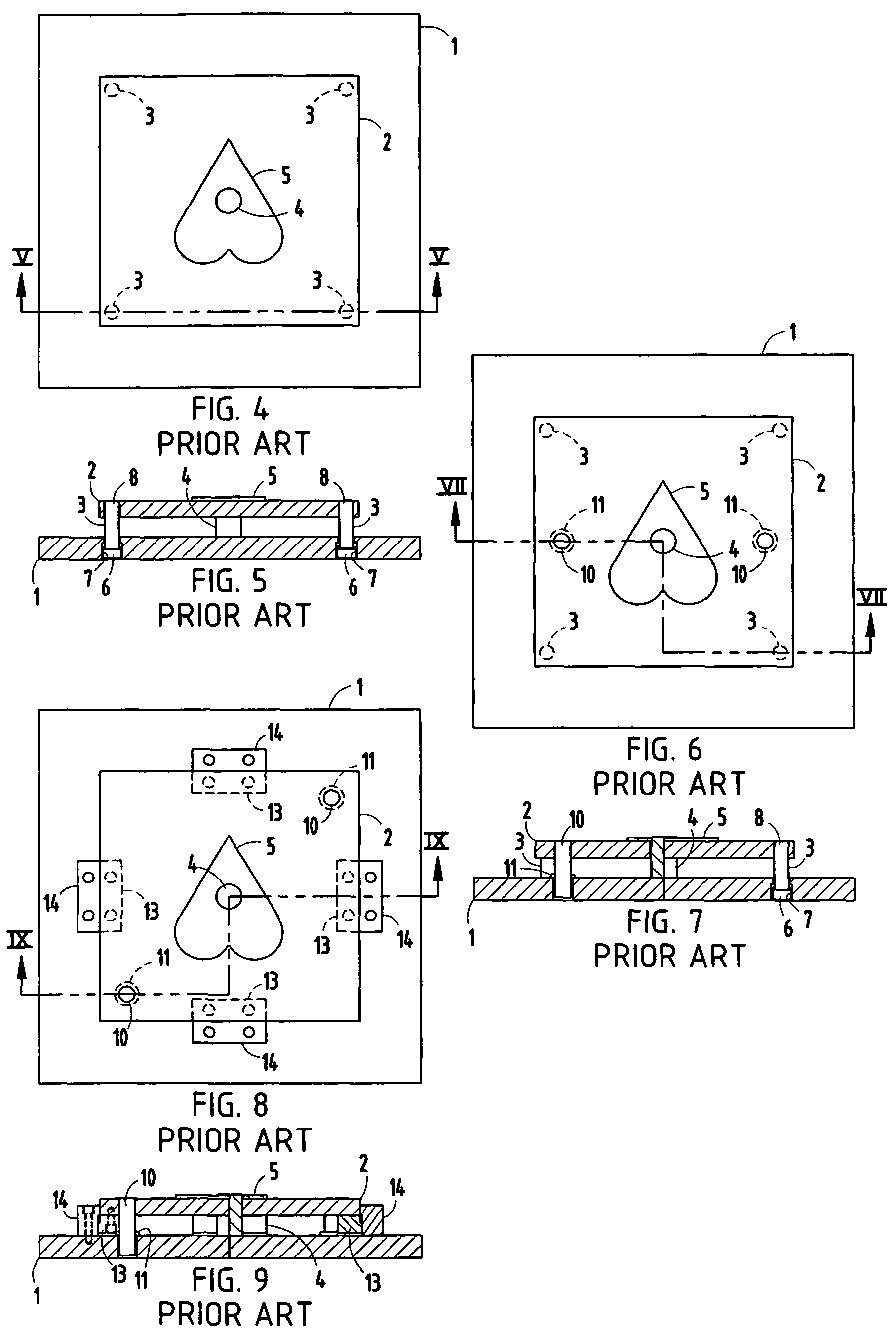 Guided keeper assembly and method for metal forming dies