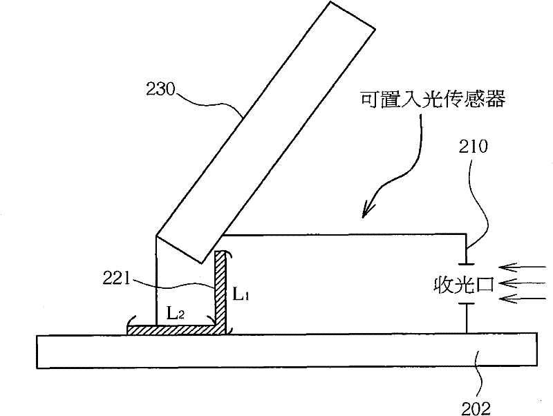 Connector for optical sensor and substrate, method for manufacturing optical sensor