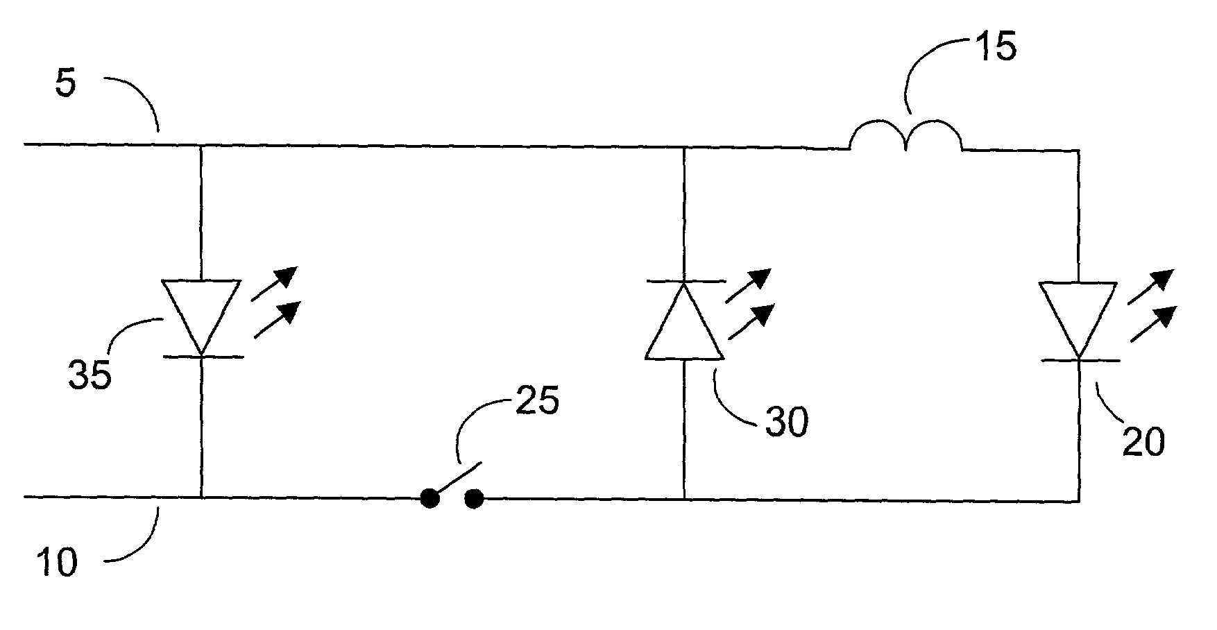 High efficiency driver for color light emitting diodes (LED)