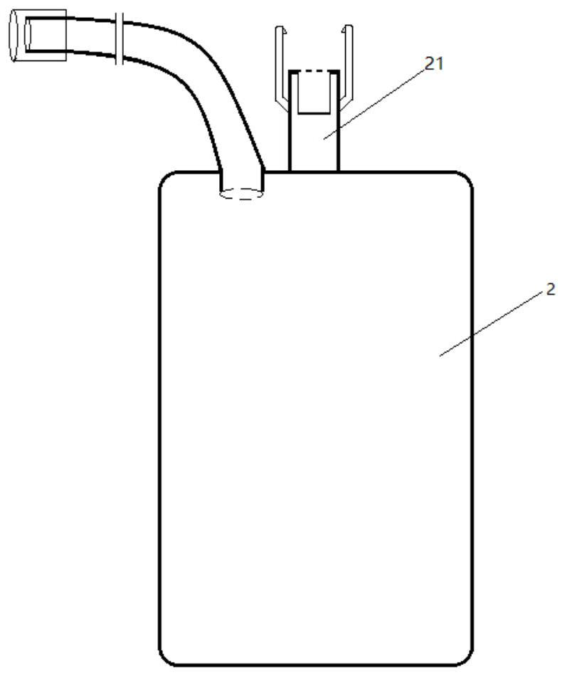 Visual drainage device