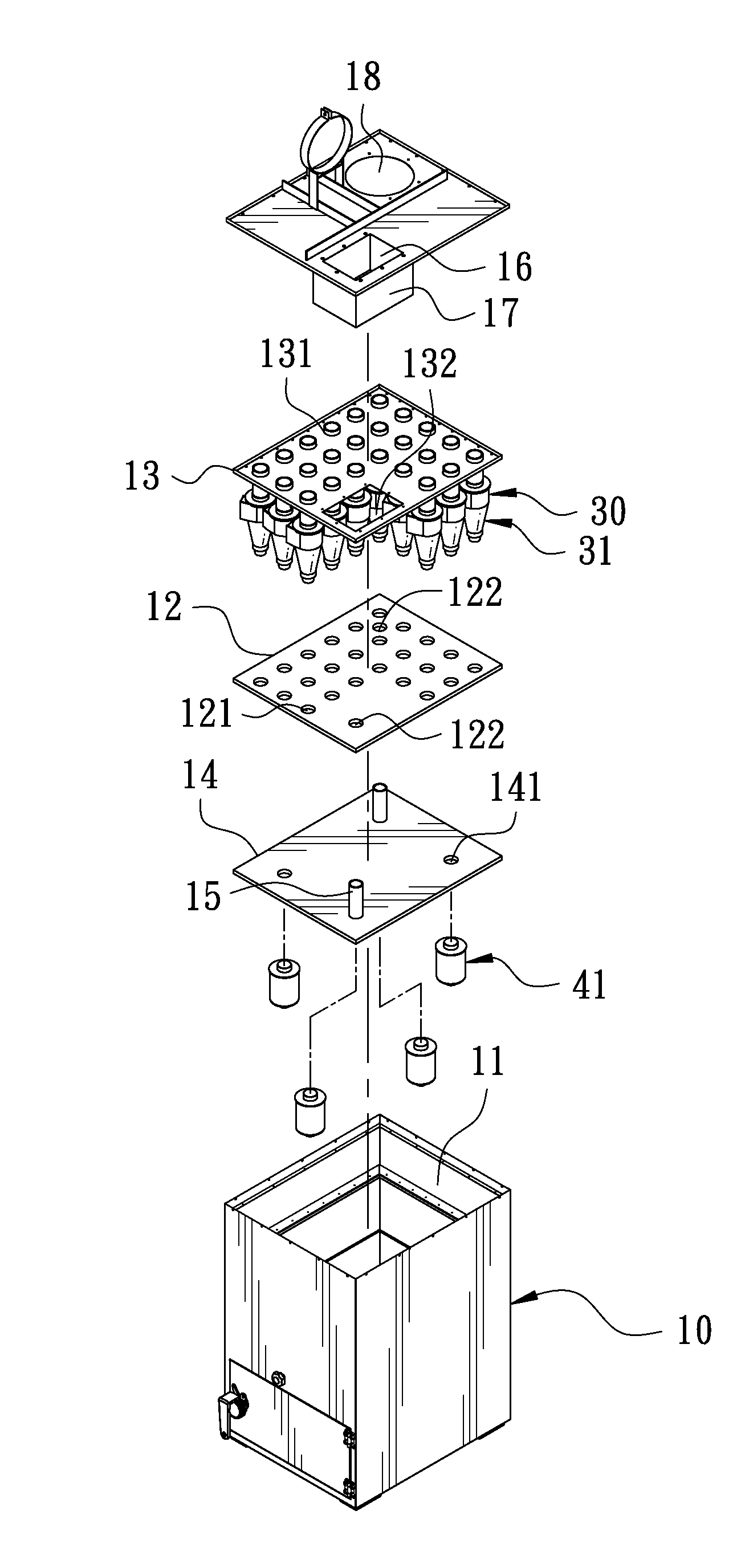 Oil mist separator