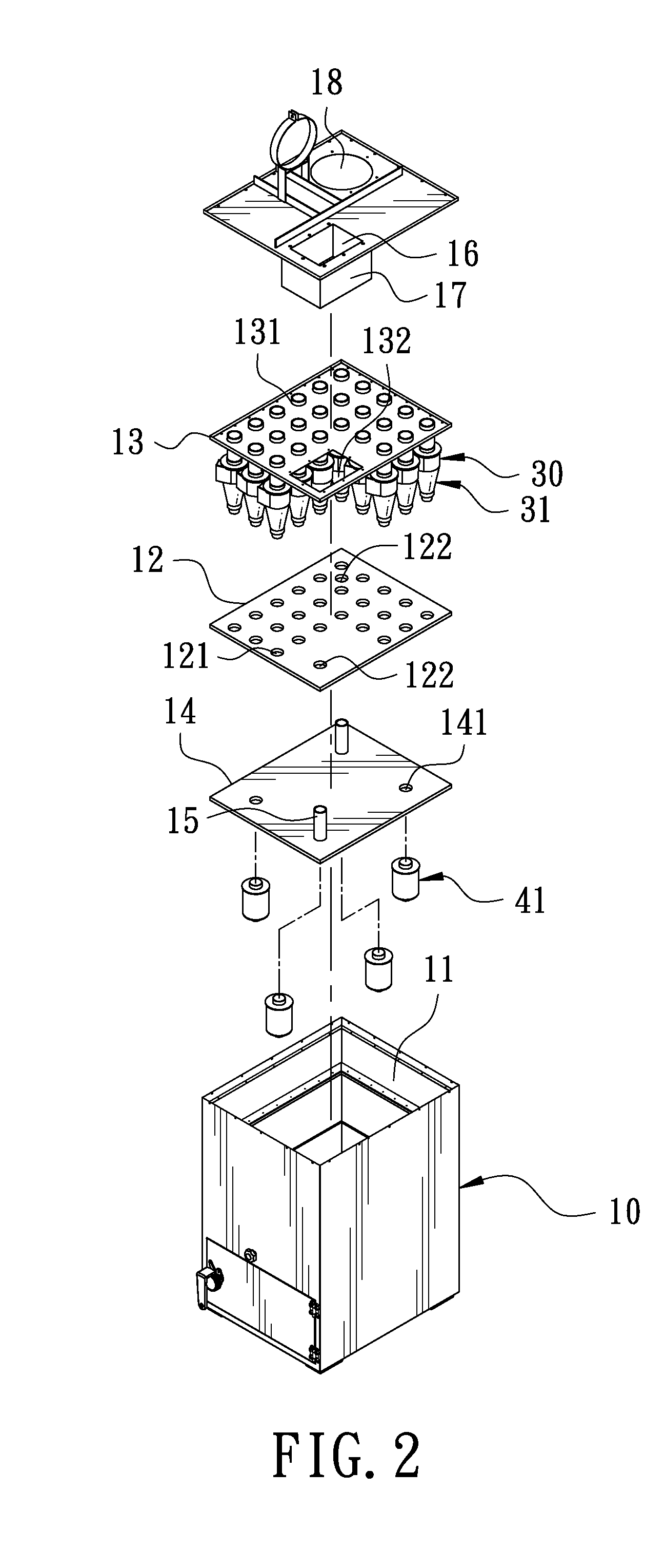 Oil mist separator