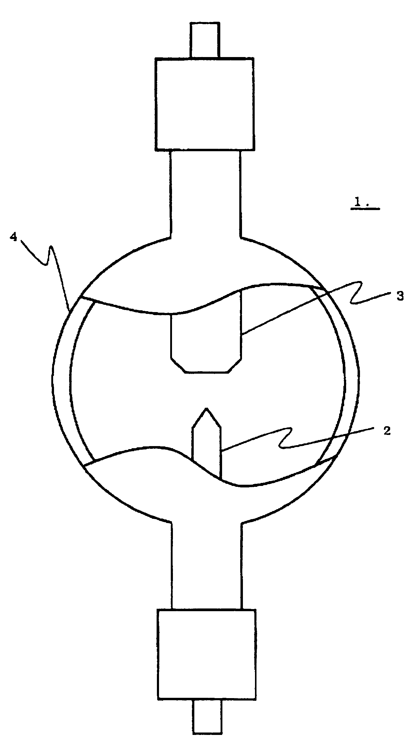 High-load and high-intensity discharge lamp