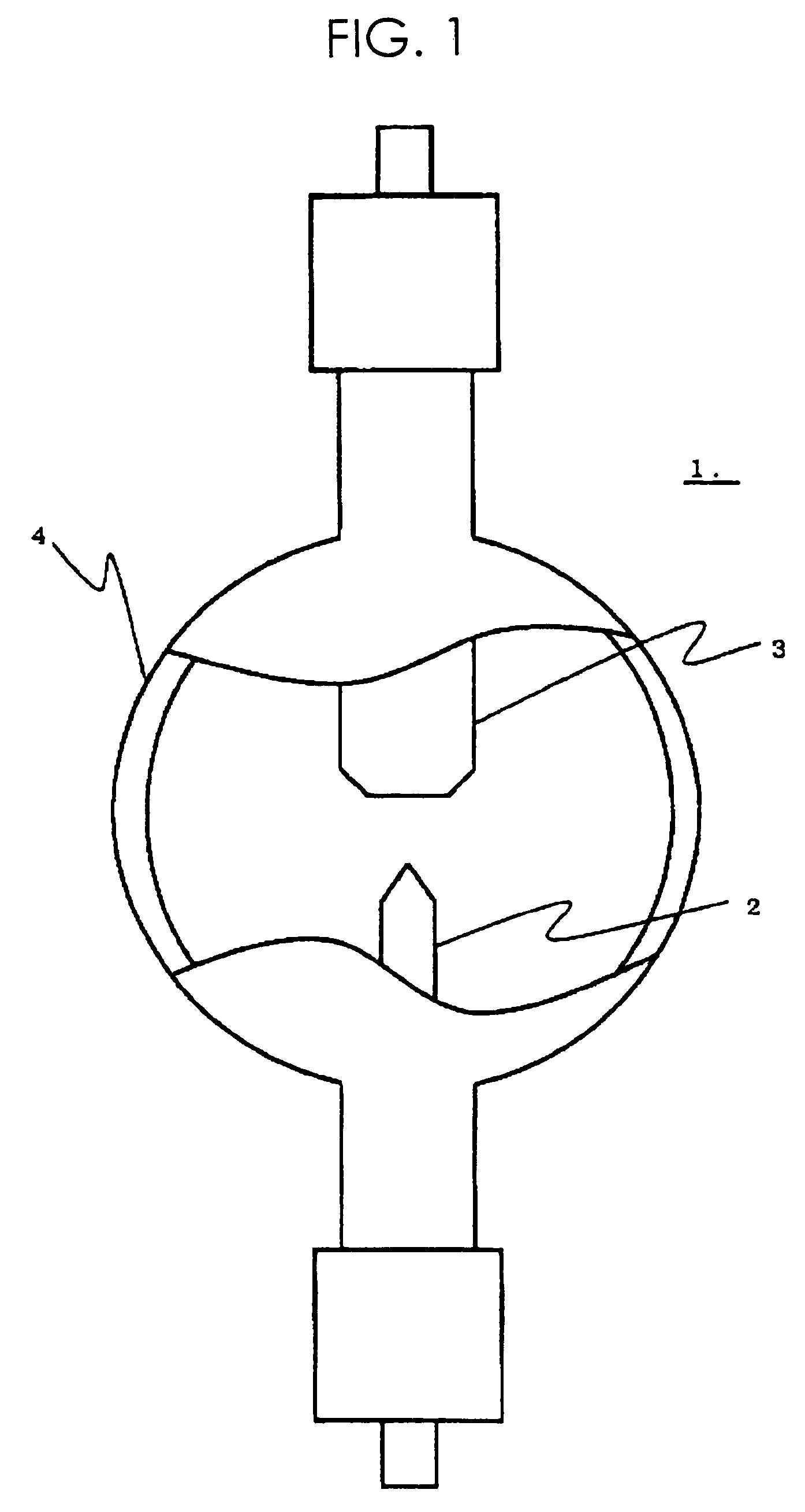 High-load and high-intensity discharge lamp