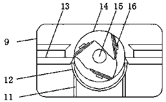 Glass membrane crushing dust-collecting machine