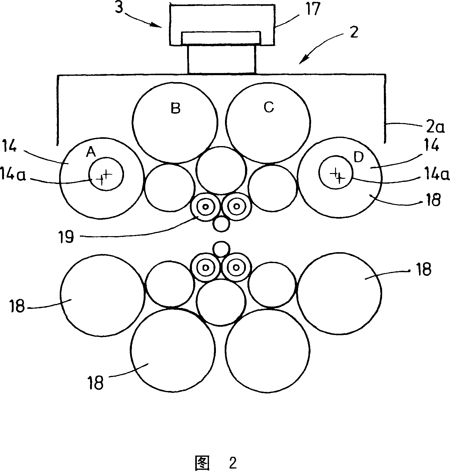 Method and device for measuring and adjusting the evenness and/or tension of a special steel strip or special steel film in a multi-roll stand, particularly in a 20-roll sendzimir rolling machine