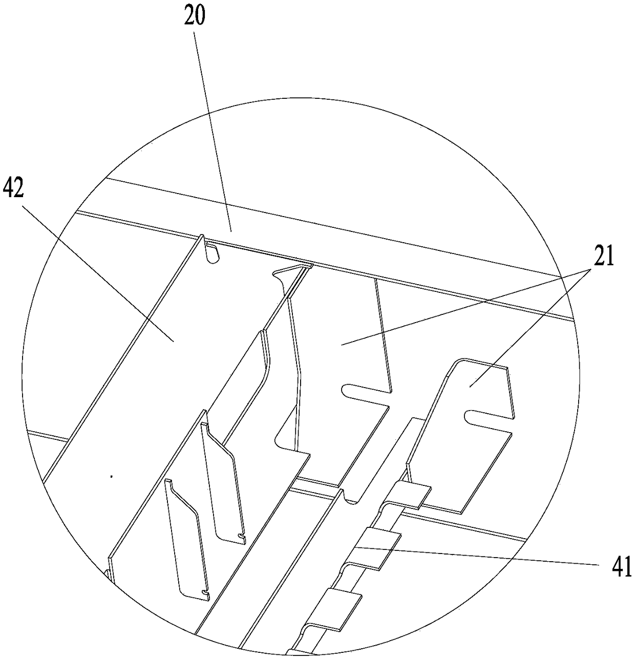 Underframe assembly of rail vehicle and rail vehicle