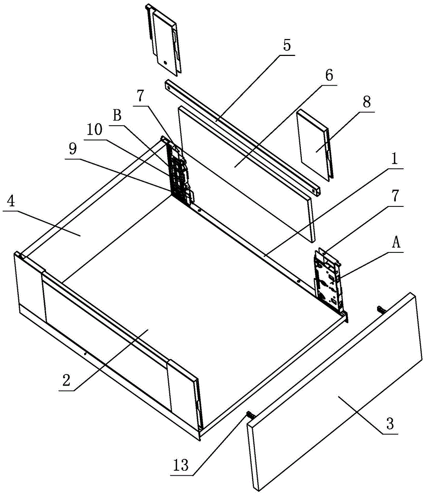 Stable structure of a side plate of a drawer