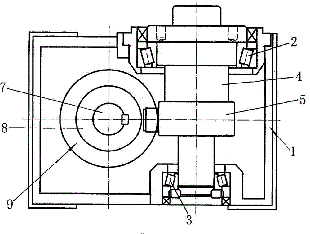 Cam indexer swinging leftwards and rightwards