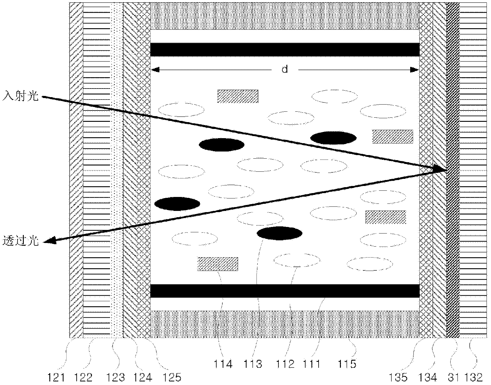 LCD light-reducing apparatus, and vehicle smart mirror using same