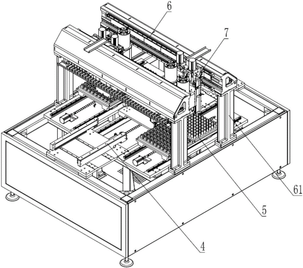 Abnormal shape part inserting machine