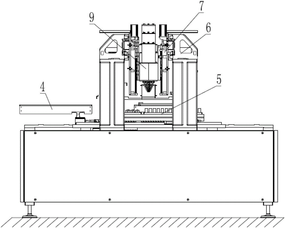 Abnormal shape part inserting machine