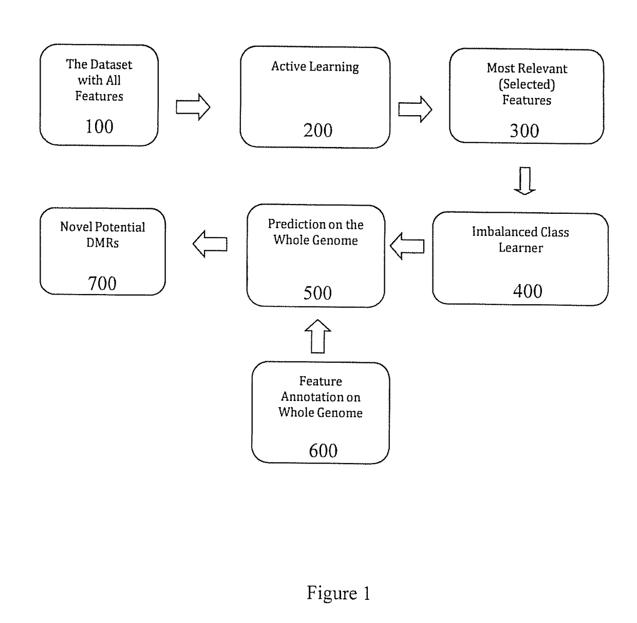 Novel machine learning approach for the identification of genomic features associated with epigenetic control regions and transgenerational inheritance of epimutations