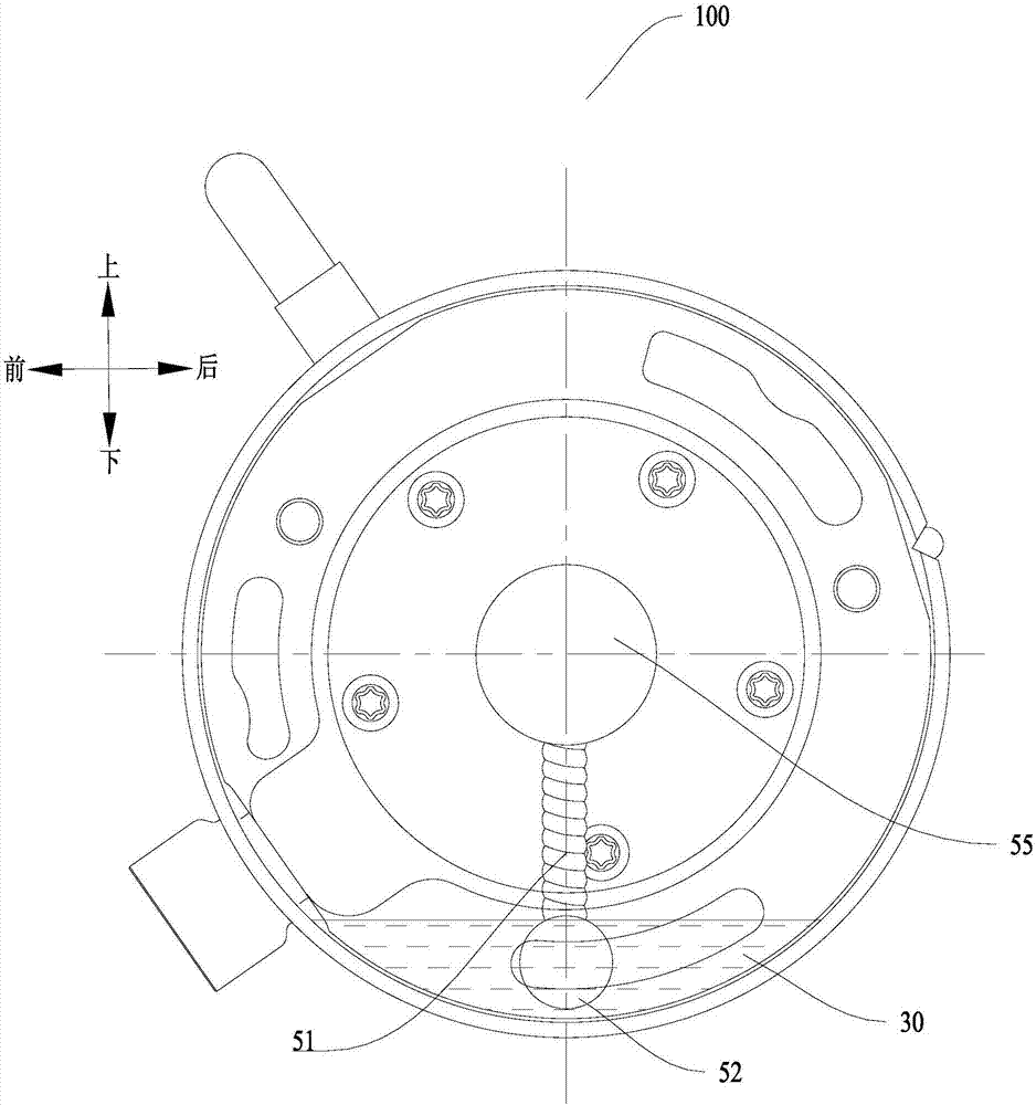 Oil feeding mechanism used for compressor and compressor with oil feeding mechanism