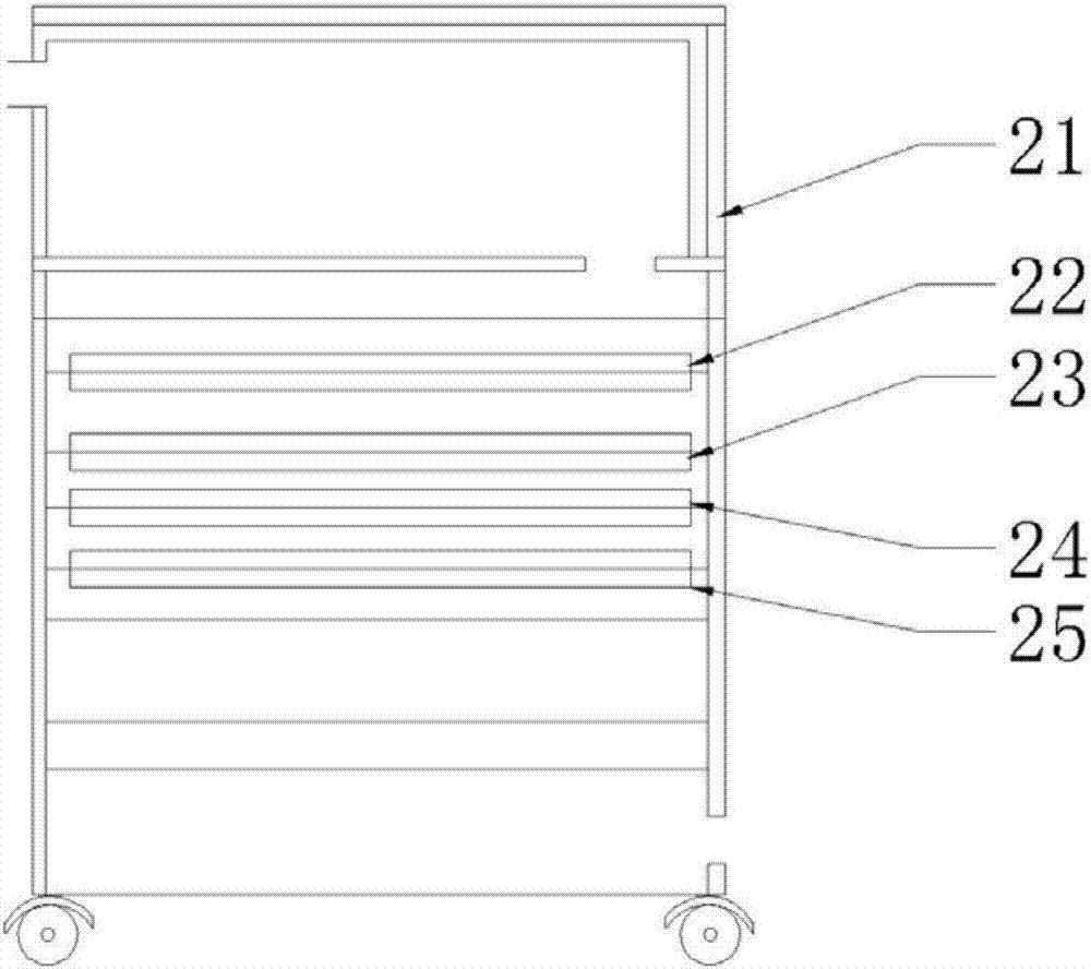 Mobile collection and treatment system of exhaust gas, peculiar smell, dust and paint mist and processor