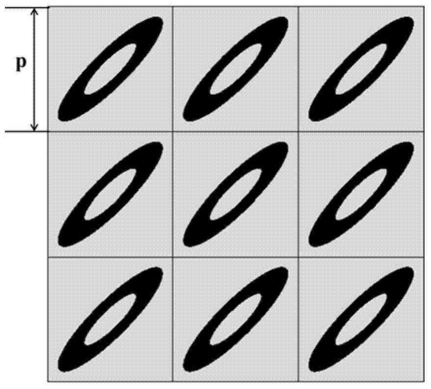 Novel broadband electromagnetic wave polarization regulation electromagnetic structure