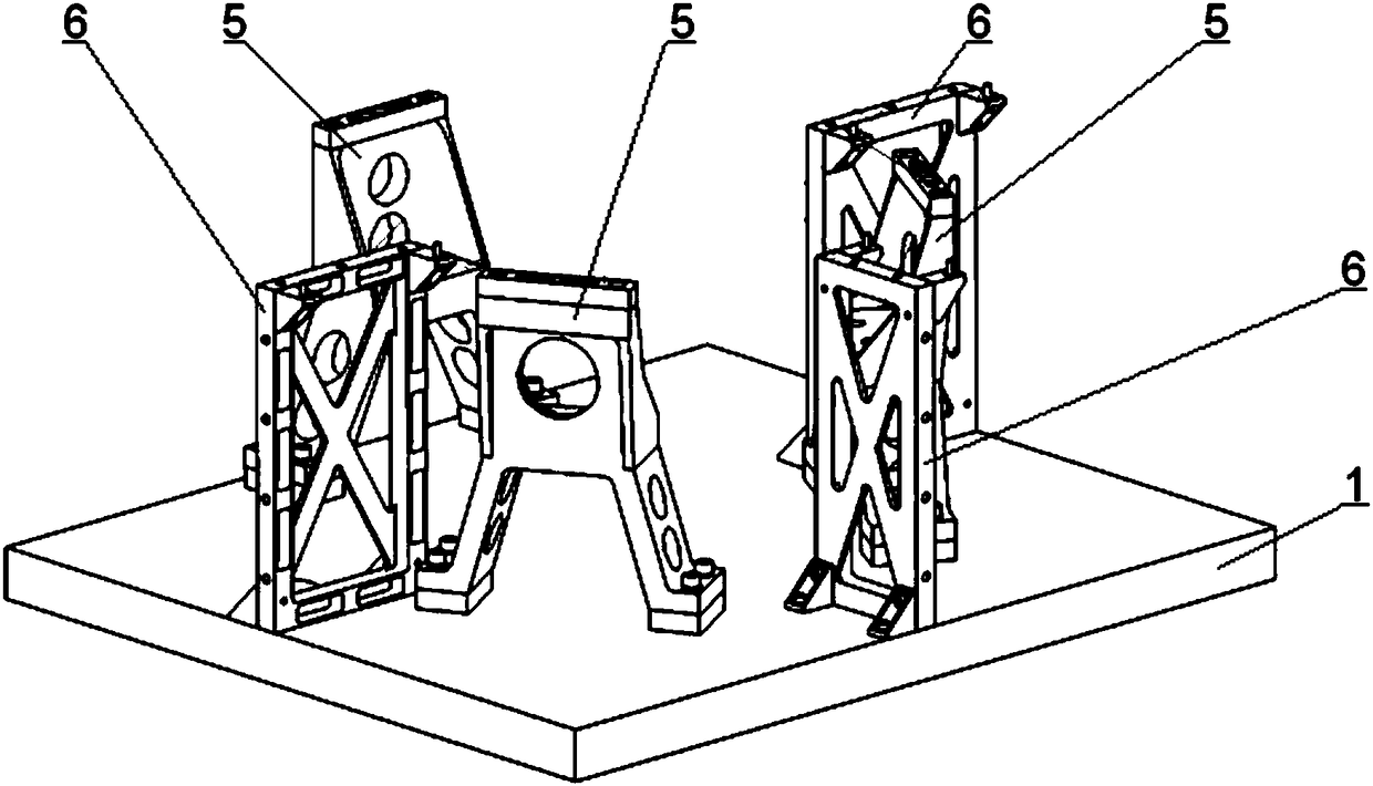 Microsatellite structure suitable for optical load