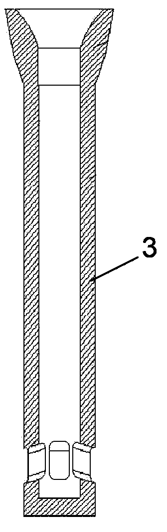 Porous submersed nozzle for pouring blooms