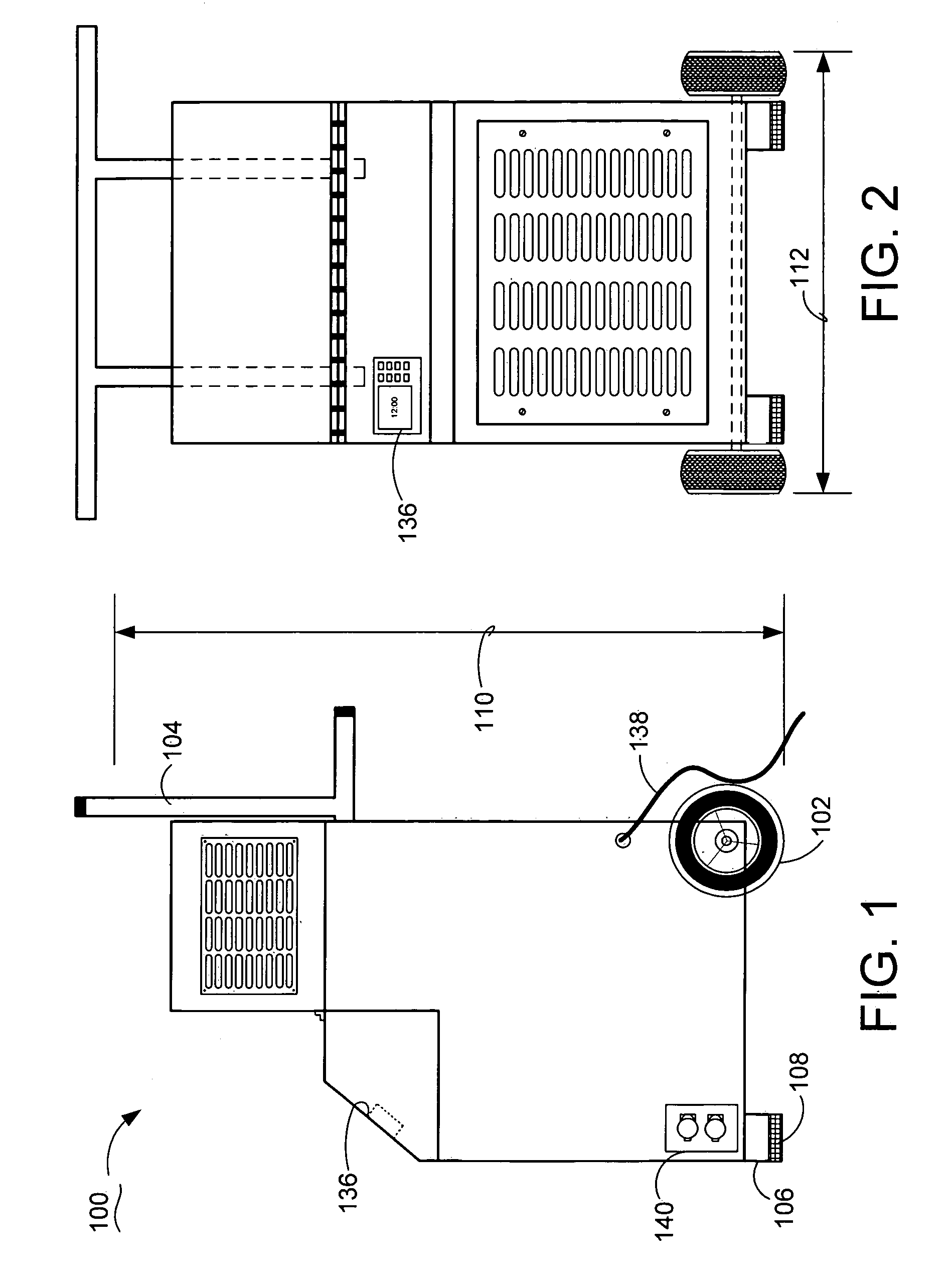 Portable thermal-stratifying space heater and powerplant package