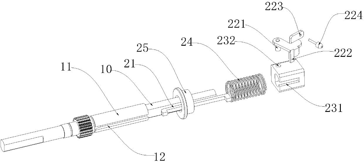 Clutch control mechanism, inner speed changer and bicycle