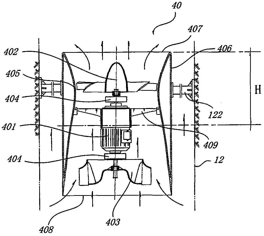 Natural energy storage power generation method and power generation system thereof